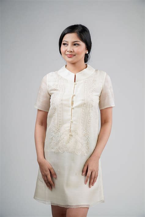 Img Womens Barong Tagalog Modern Filipiniana Traditional Dress Husi