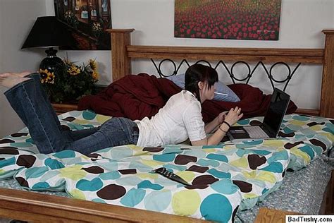 Smoking Girl Gets Her Ass Spanked In Bed Caning