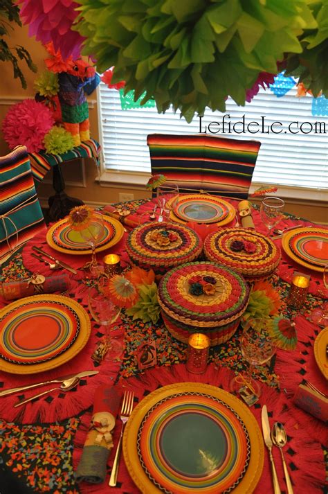 Cinco De Mayo Fiesta Tablescape Party Décor Ideas With Easy Diy Craft