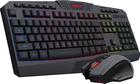 Amazon Redragon S107 Gaming Keyboard And Mouse Combo Large Mouse