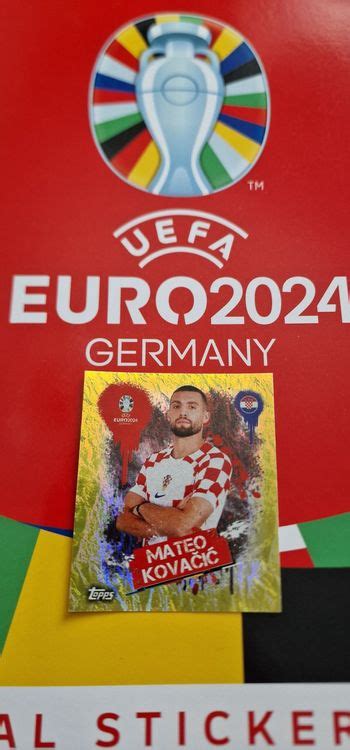 Mateo Kovacic Topps EURO 2024 GOLD Kaufen Auf Ricardo