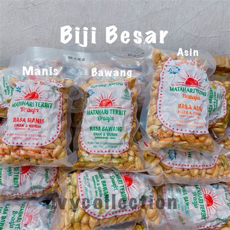 Jual Kacang Bali Matahari Terbit Biji Besar Rasa Bawang Asin Manis