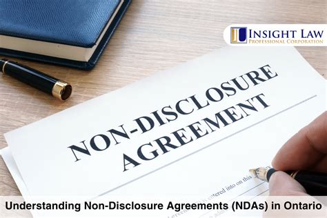 Non Disclosure Agreements Ndas In Ontario Safeguarding Confidential