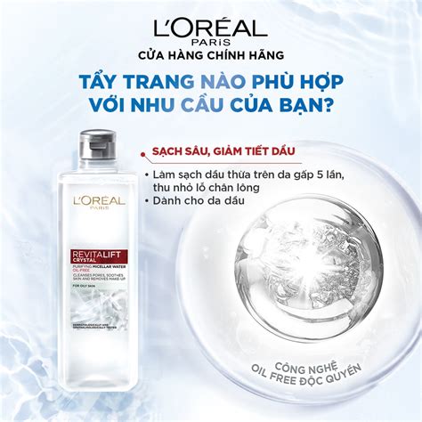 Mua Nước tẩy trang cho mọi loại da L Oreal Paris 3in1 Micellar Water