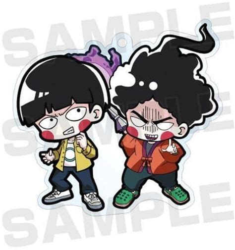 Shigeo Kageyama Katsuya Serizawa Mob Psycho 100 II Chibi Character