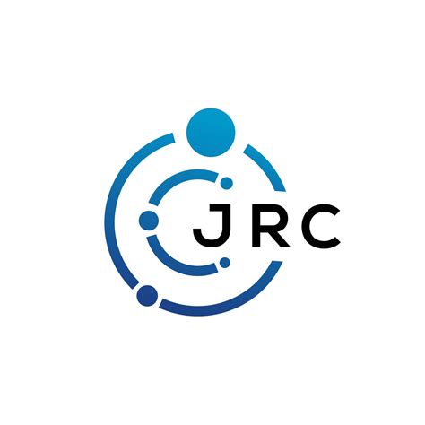 JRC letter technology logo design on white background. JRC creative ...