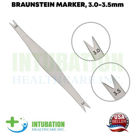 Braunstein Fixed Caliper Marker 3 0 3 5 Surgical Eye Ophthalmic