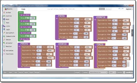 Graphical Programming Kit For Learn Coding With Arduino IDE21 Basic