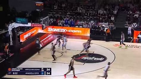 Virtus Bologna Win Over Anadolu Efes In The Euroleague Video