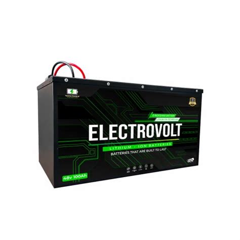 Electrovolt E Rickshaw Battery 48v 100ah Lithium Phosphate Battery With 110km Range At ₹ 45000