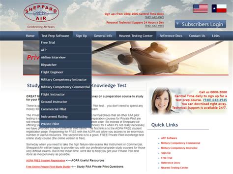 Free Study Guide For Private Pilot Written Exam Flight Training Shop