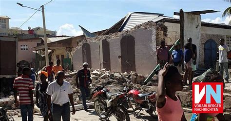 Mindestens Tote Bei Schwerem Erdbeben In Haiti Vorarlberger