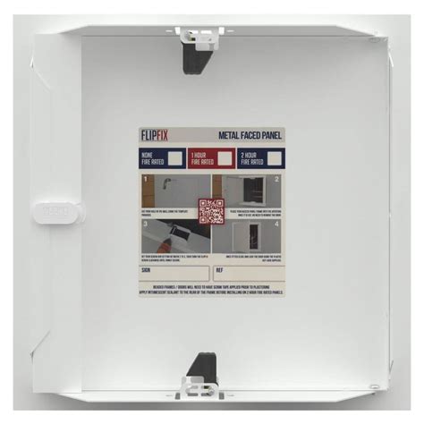 1hr Fire Rated Access Panel FlipFix Access Panels Direct