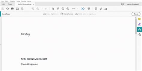 Cómo firmar un pdf con el idCAT Certificado idCAT identitat digital