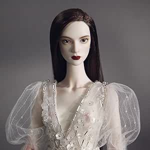 Amazon BJD Dolls Girl Supermodel Tilda Nude Resin Ball Jointed Doll Random Eyes