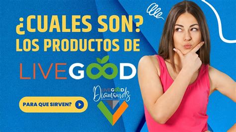 Cuáles son los productos de LiveGood Para qué sirven Mira el catálogo