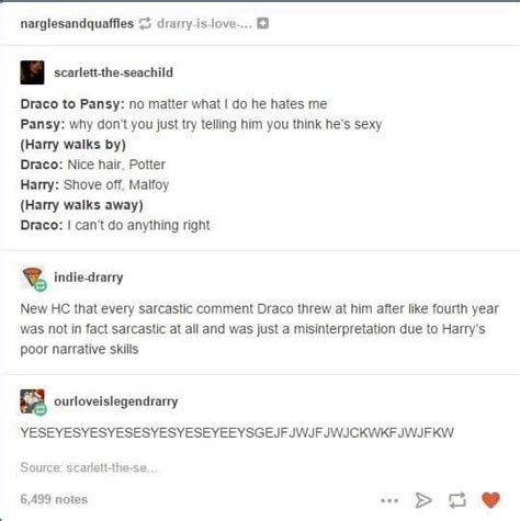 The Things Drarry Does To Me Gay Harry Potter Harry Potter Headcannons Harry Potter