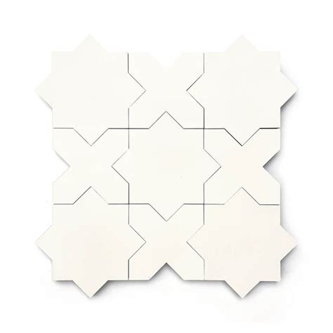 Cement Tile: Special Shapes | Zia Tile | Cement tile, Star cross, Moorish