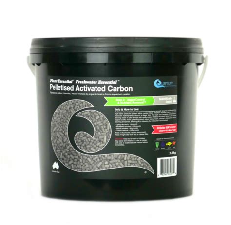 Pelletised Activated Carbon 2 5kg Ultimate Aquacare