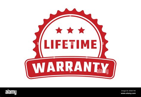 Lifetime Warranty Rubber Stamp Vector Stock Vector Image Art Alamy