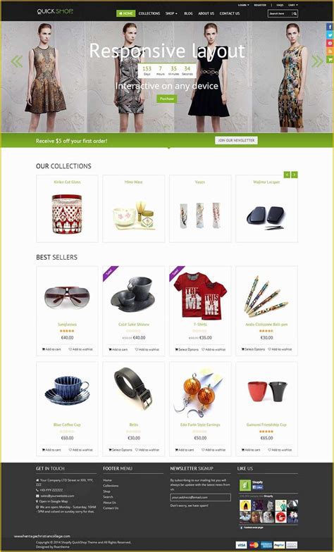 Free Shopify Templates Of Choose Best Shopify Premium themes and Templates ...