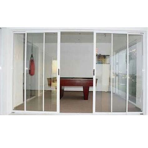 White Aluminium Sliding Door At Rs Square Feet Aluminium Sliding