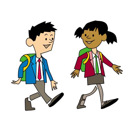 Walk to school clipart 7 » Clipart Station