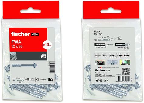 Fischer Anchors Metal Expansion For Concrete Expansion Anchor Bolts