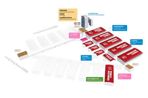 Semicon China 2024 Event Map