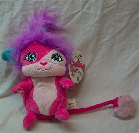 Popples Soft Pink Sunny The Popple 8 Plush Stuffed Animal Toy New Tv