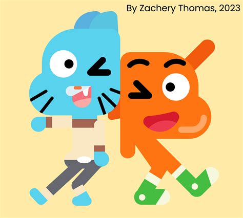 Gumball and Darwin by ZachsArt on Newgrounds