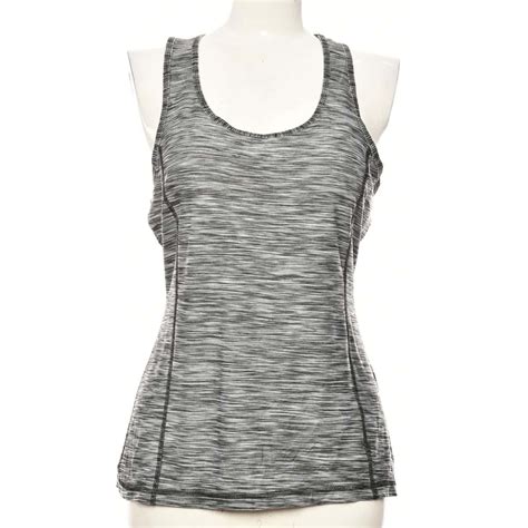 Danskin Womens Size L Active Tank Top Grey S