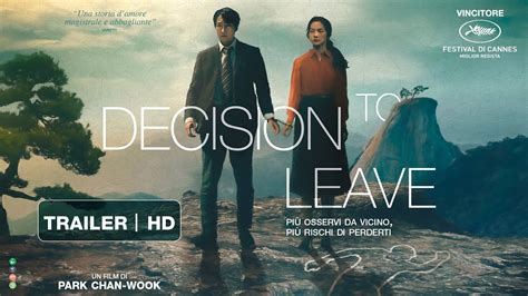 Decision To Leave Il Nuovo Film Di Park Chan Wook Trailer ITA HD