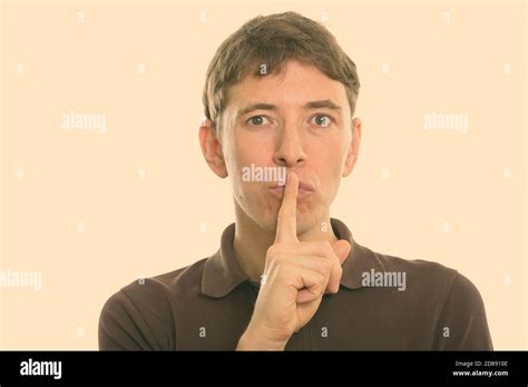 Silence Shush Shushing Finger On Mouth Hi Res Stock Photography And