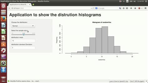 Rstudio Tutorial Developing A Web Application With Shiny Package YouTube