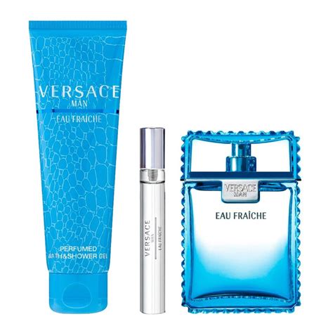 Versace Man Eau Fraiche Pc Set Perfumes Fragrances Gift Sets