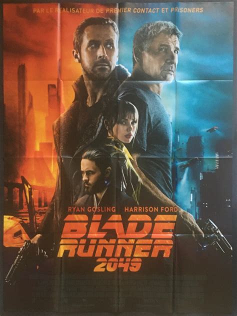 Blade Runner Original French Poster 2017 Etsy