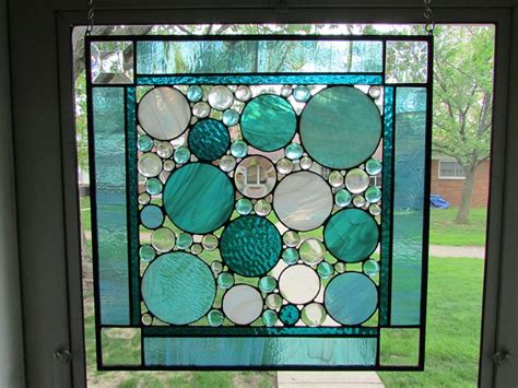 Stained Glass Panel | Etsy | Stained glass panel, Glass panels, Stained ...