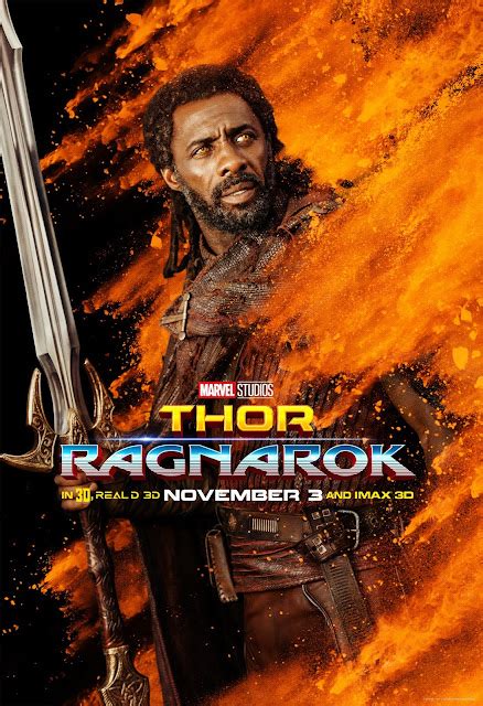 Sasaki Time: Thor: Ragnarok - Character Poster - Heimdall