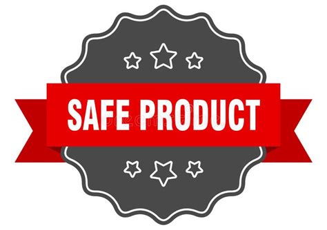 Safe Product Round Isolated Badge Stock Vector Illustration Of Isolated Seal 94846157