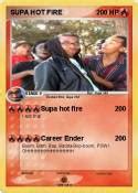Pokémon Supa Hot Fire 7 7 Goes first My Pokemon Card