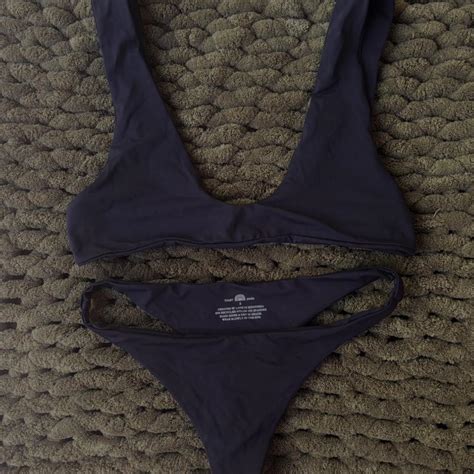 Toast Black Bikini Size Xs Its True Black The Depop