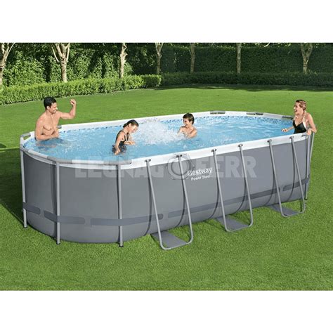 Piscina Bestway 56710 Ovale 549 x 274 x 122 Cm Fuori Terra