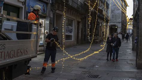 Las Luces De Navidad Llegan Al Casco Hist Rico De Santiago