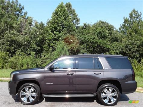 2015 Iridium Metallic Gmc Yukon Slt 4wd 134461019 Photo 11 Gtcarlot