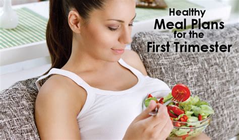 Pregnancy Diet Plan for First Trimester - Dot Com Women