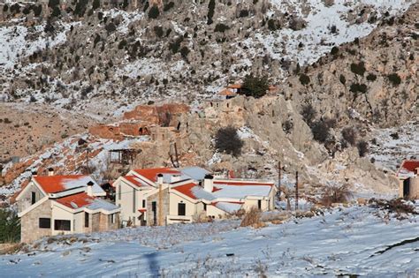 Premium Photo | Snow in mountains of Lebanon