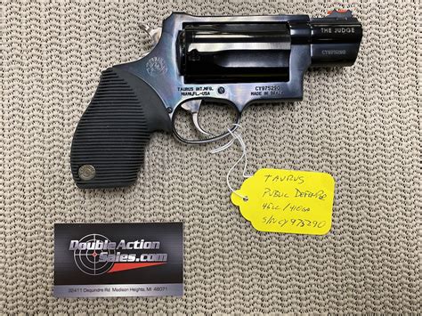 Taurus Judge Public Defender 45 LC 410 Gauge Used Double Action