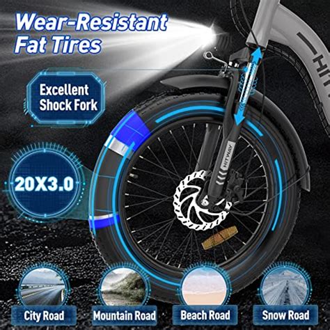 Hitway V Lo Lectrique Pour Adultes Cm Fat Tire E Bike W