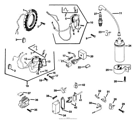 Kohler K181 301018 GARDENWAY 8 HP 6 KW SPECS 30100 30848 Parts